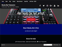 Tablet Screenshot of beatsbyvsmoove.com